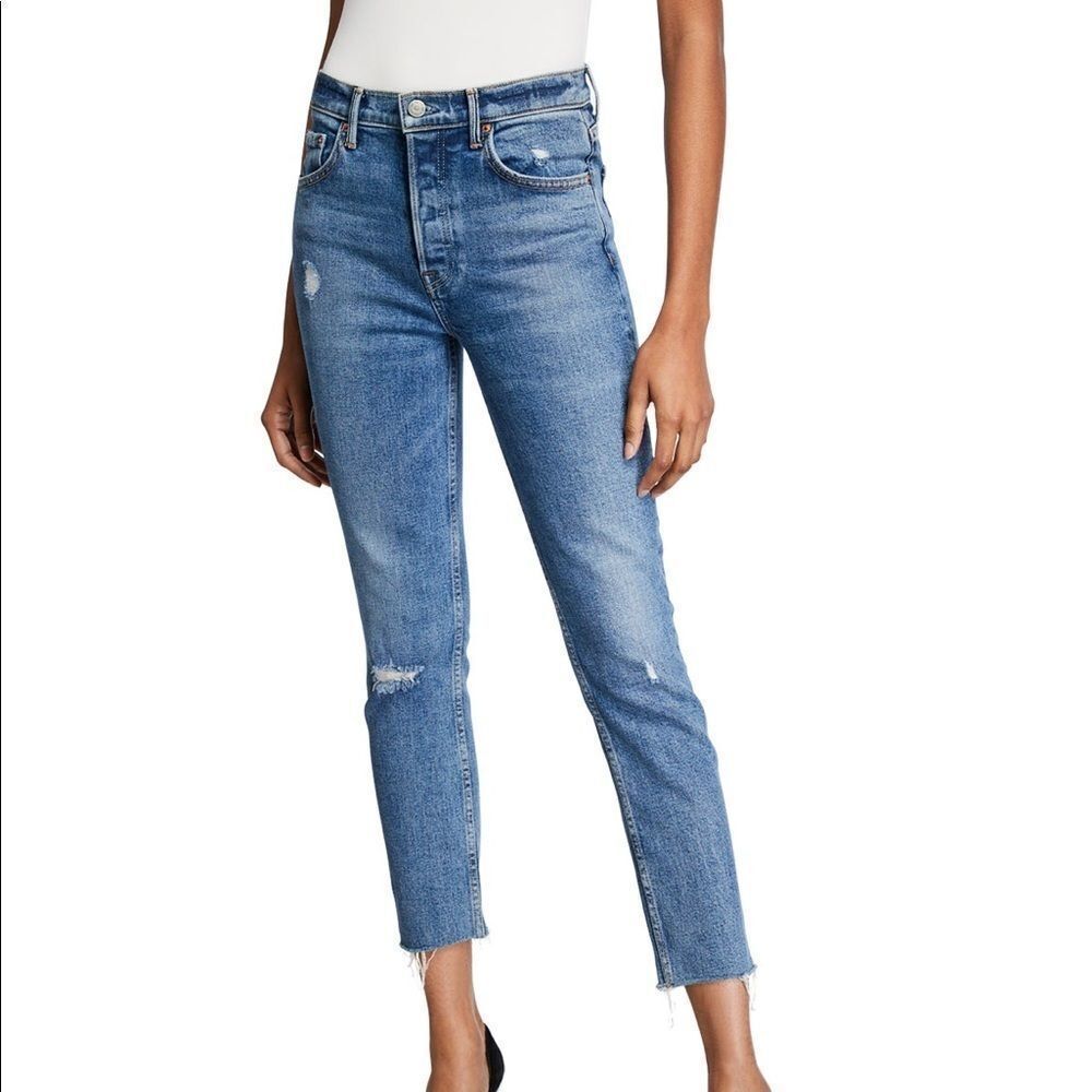 🎀 BNWT GRLFRND KAROLINA HIGH RISE SKINNY 27